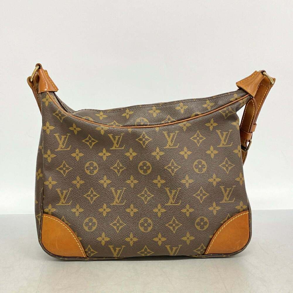 LOUIS VUITTON Brown Monogram Boulogne 30 Shoulder Bag - Picture 10 of 10
